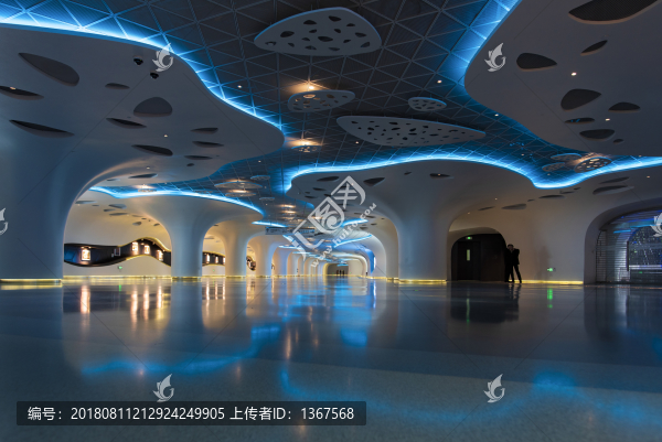 上海中心大廈地下公共展廳