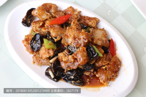 焦溜肉片
