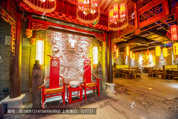 四川火鍋店環(huán)境圖