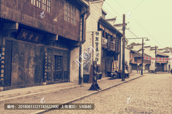 老上海民國建筑街景