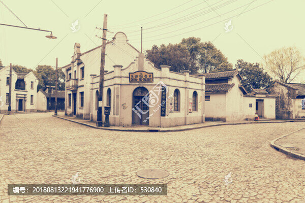 老上海民國建筑街景