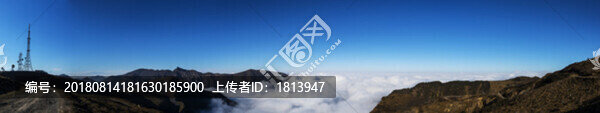 轎頂山全景圖