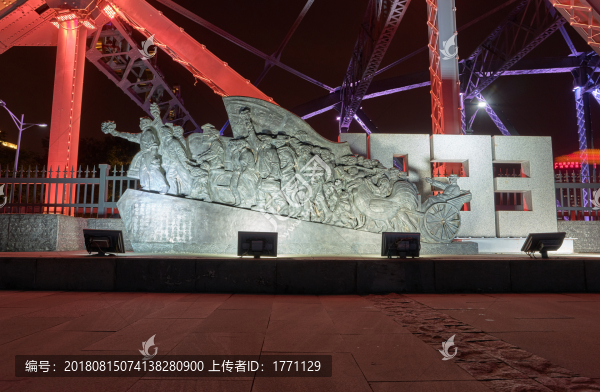 海珠橋雕塑