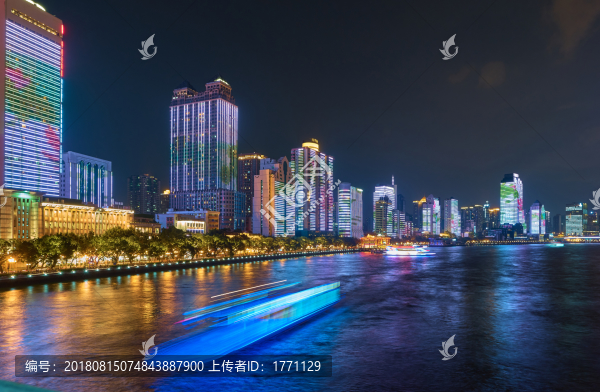 珠江夜景燈光