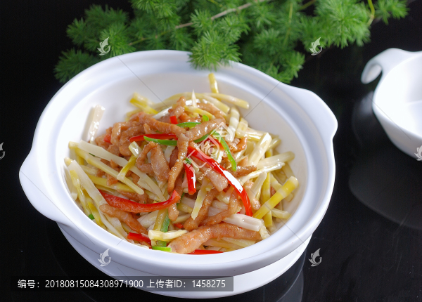 黃山野筍炒肉