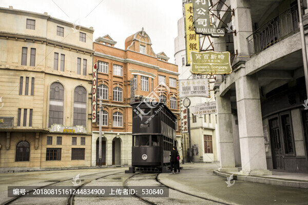 老廣州建筑街景