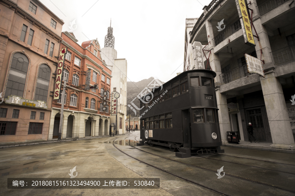 老廣州建筑街景