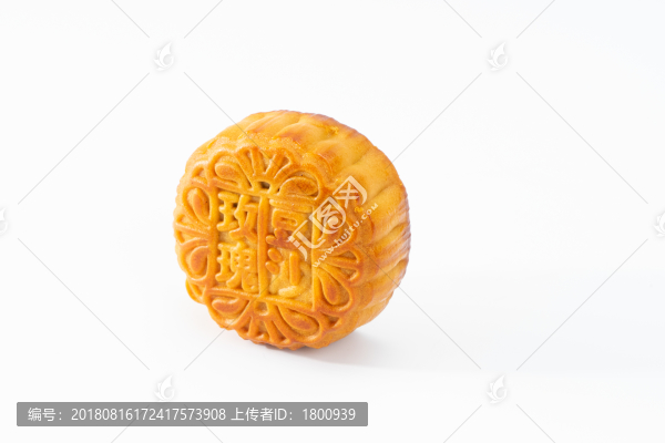 玫瑰豆沙月餅
