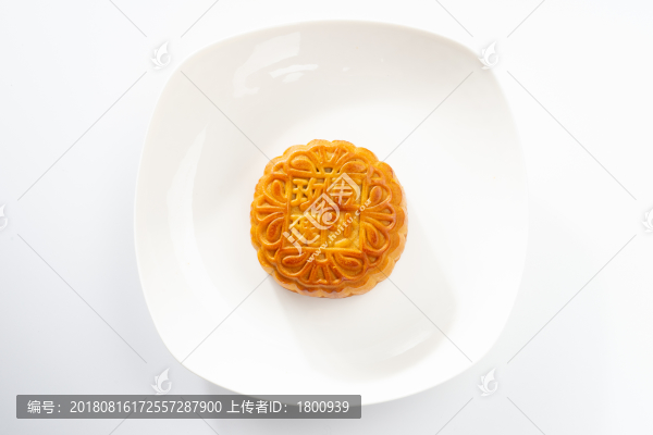 玫瑰豆沙月餅