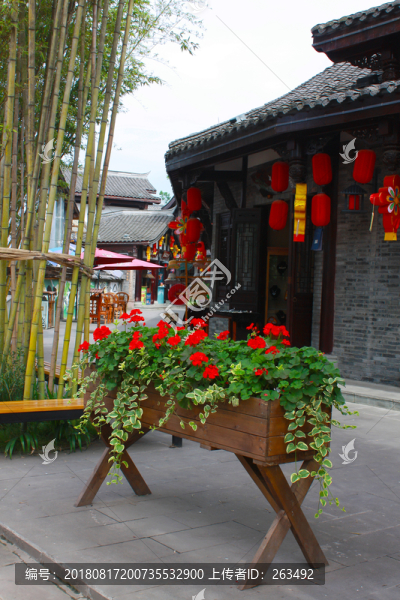 平樂古鎮(zhèn)老街花臺
