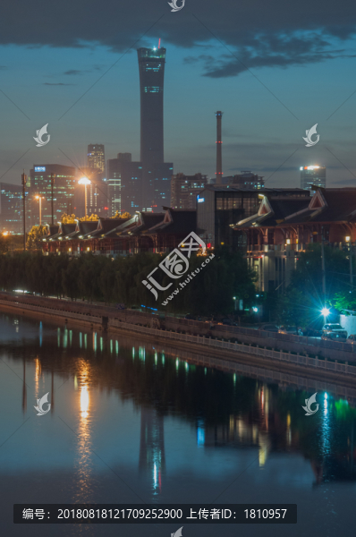 通惠河夜景