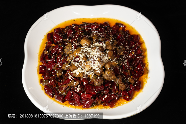 椒麻兔丁