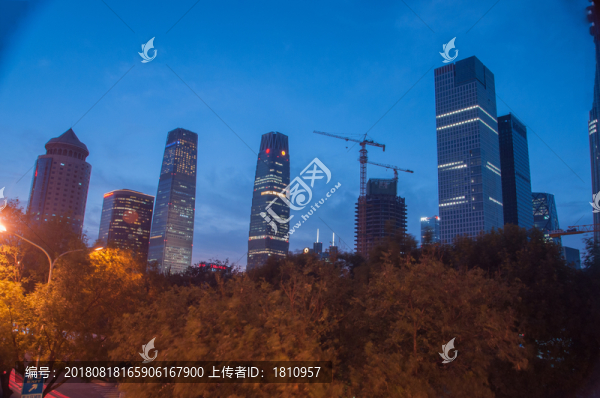 國(guó)貿(mào)夕陽(yáng)