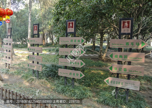 公園導(dǎo)向牌