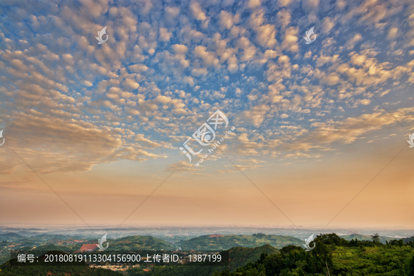 晚霞