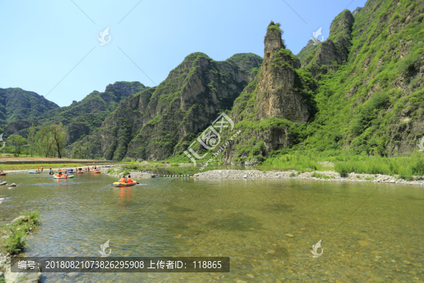 房山十渡拒馬河漂流