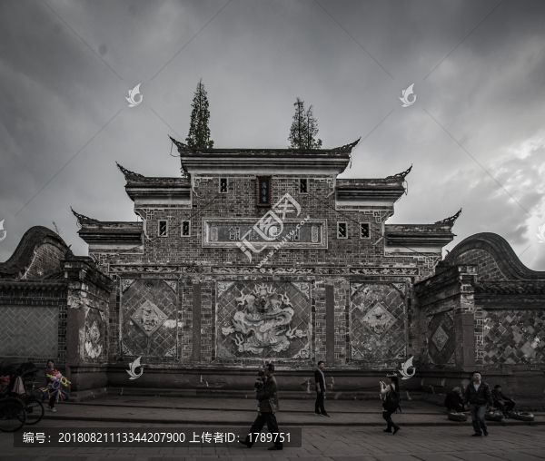 四川古鎮(zhèn)老照片
