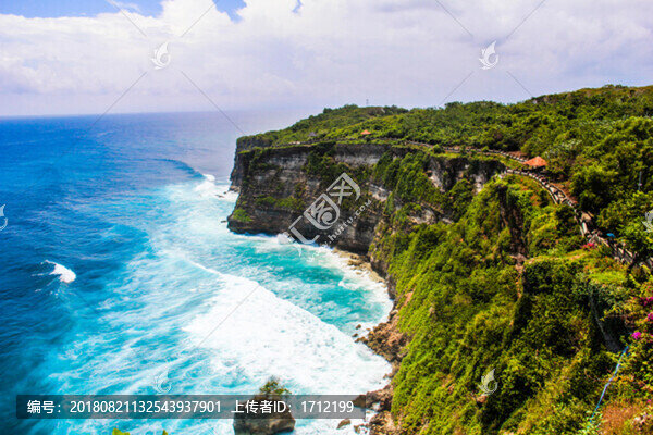 印度尼西亞巴厘島烏魯瓦圖斷崖