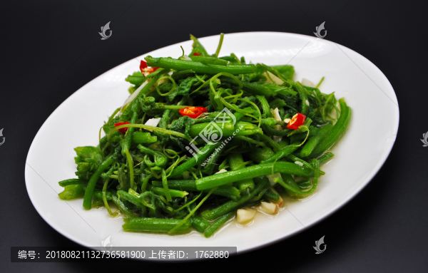 小炒南瓜藤