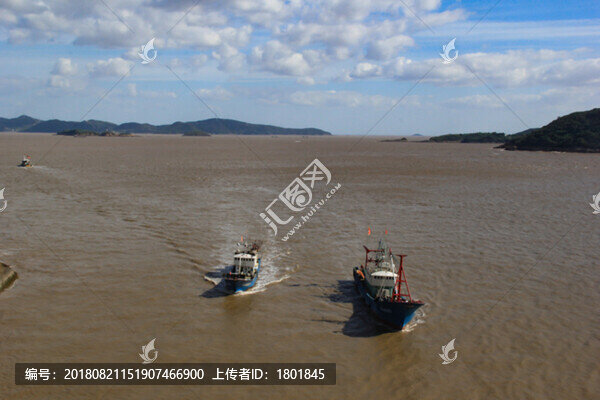 象山石浦漁港漁船