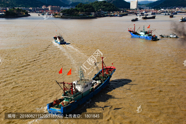 象山石浦漁港漁船