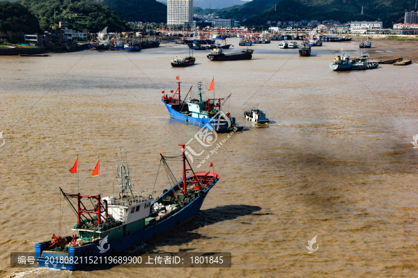 象山石浦漁港漁船