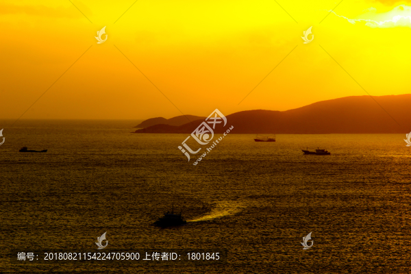 象山石浦漁港東海朝陽漁船