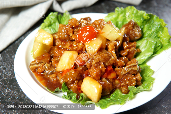 橙香排骨