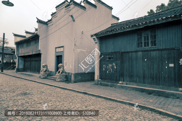 老上海街景
