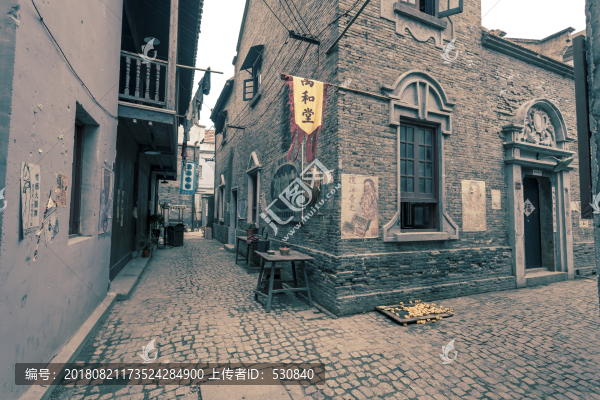 老上海街景