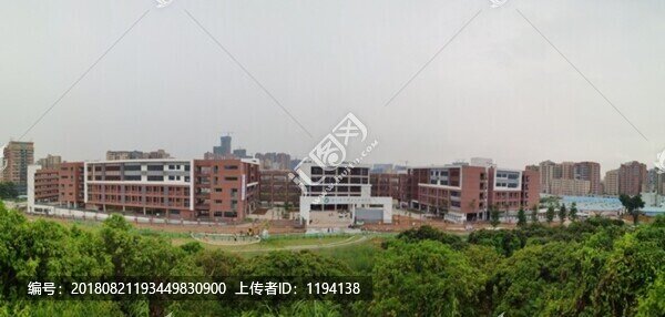 馬山頭學(xué)校全景圖