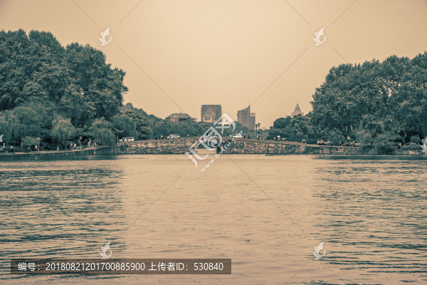 杭州西湖懷舊老照片