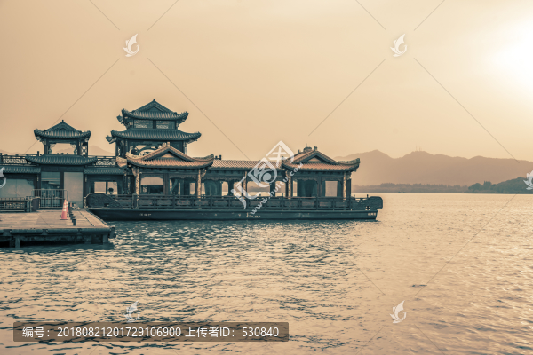 杭州西湖懷舊老照片