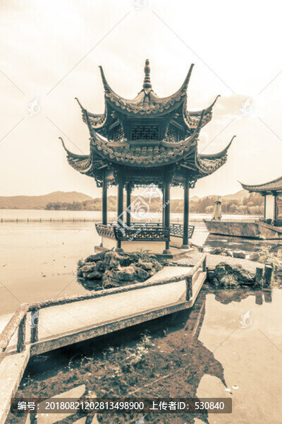 杭州西湖懷舊老照片