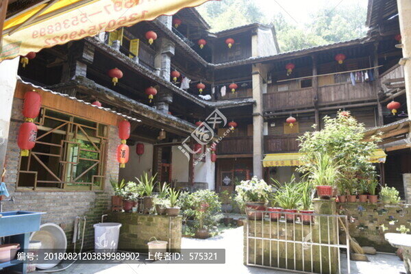 客家土樓民宿內(nèi)景