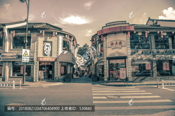 老上海街景