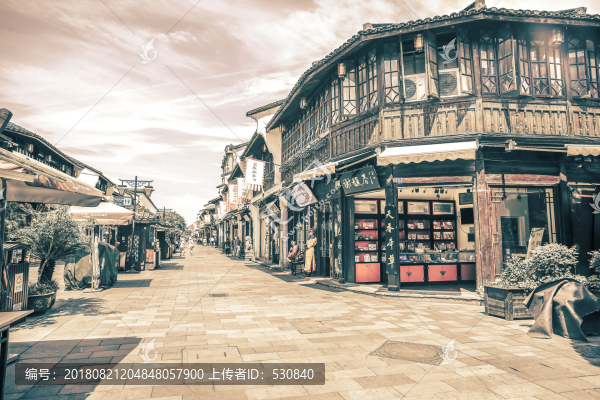 老上海街景