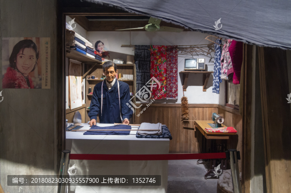 老上海裁縫店