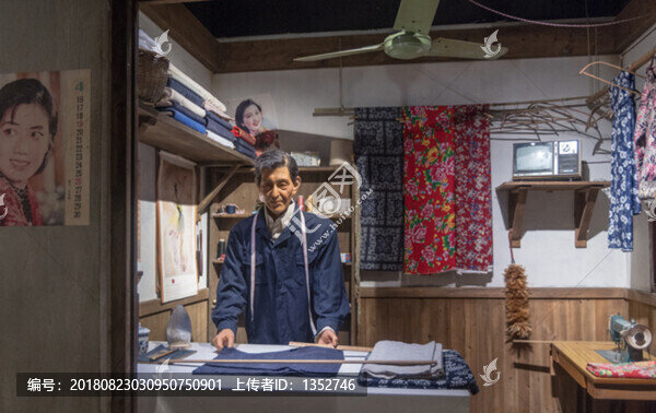 老上海裁縫店