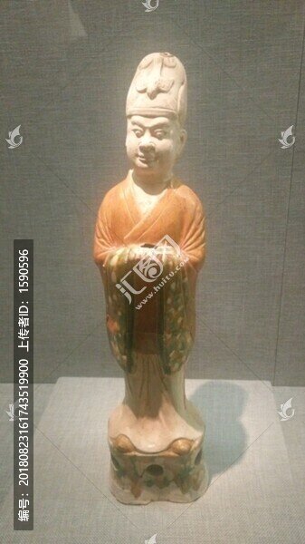胡人唐三彩
