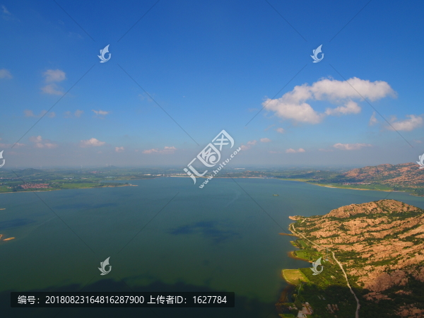 航拍北方山水風(fēng)光