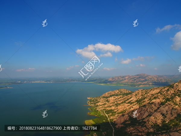 航拍北方山水風(fēng)光