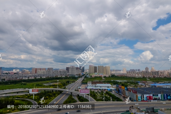 錦州市籃天白云