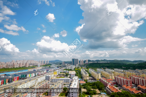 錦州市籃天白云