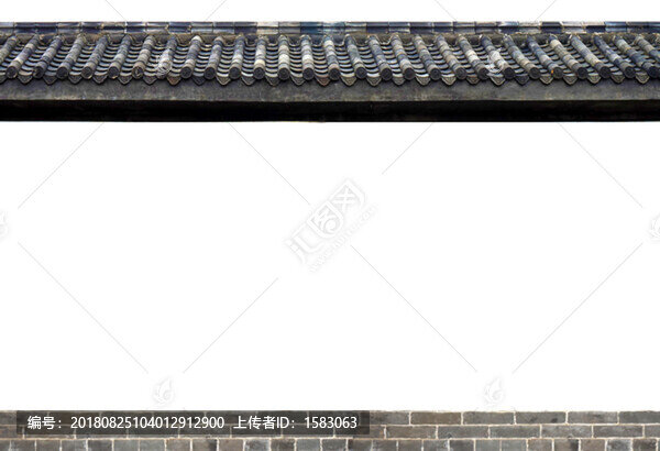 中式古建圍墻