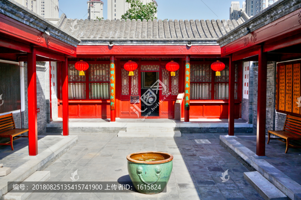 4000萬像素北京四合院院落