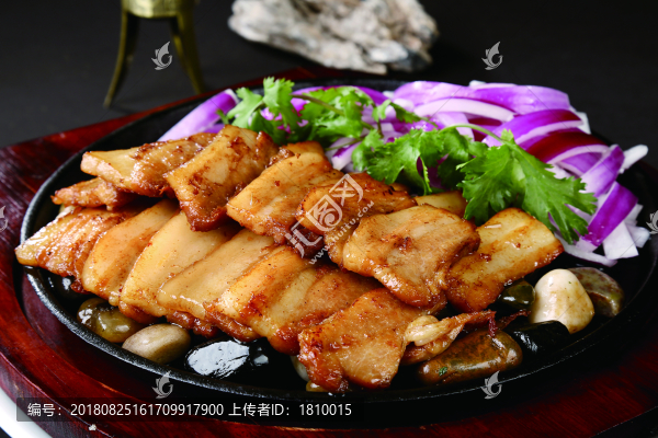 石烹土豬肉