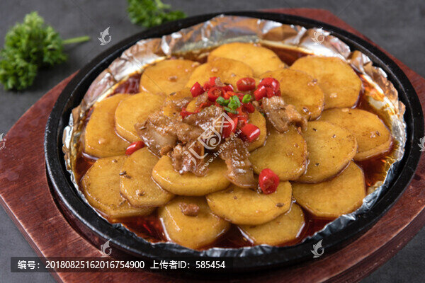 鐵板土豆片