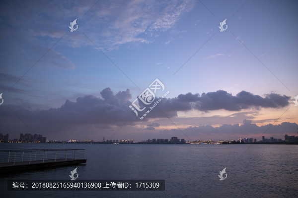 傍晚景