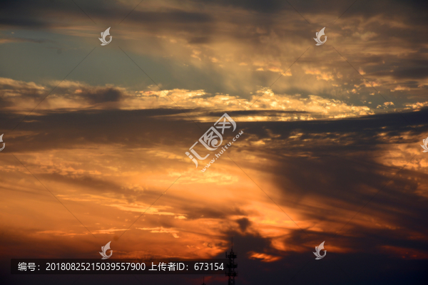 晚霞